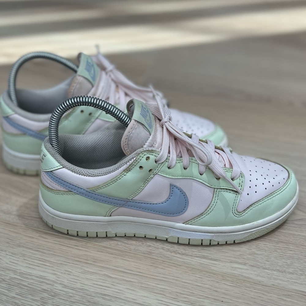 Nike Women’s Low Top Sneakers in Mint Green, Light Pink & Lavender